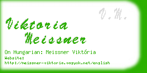 viktoria meissner business card